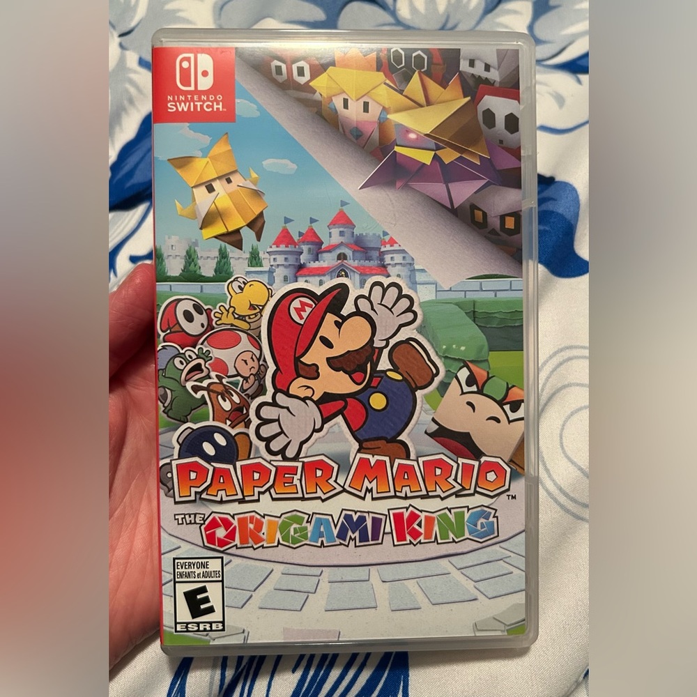 *SOLD* Paper Mario The Origami King Nintendo Switch Game EUC!
